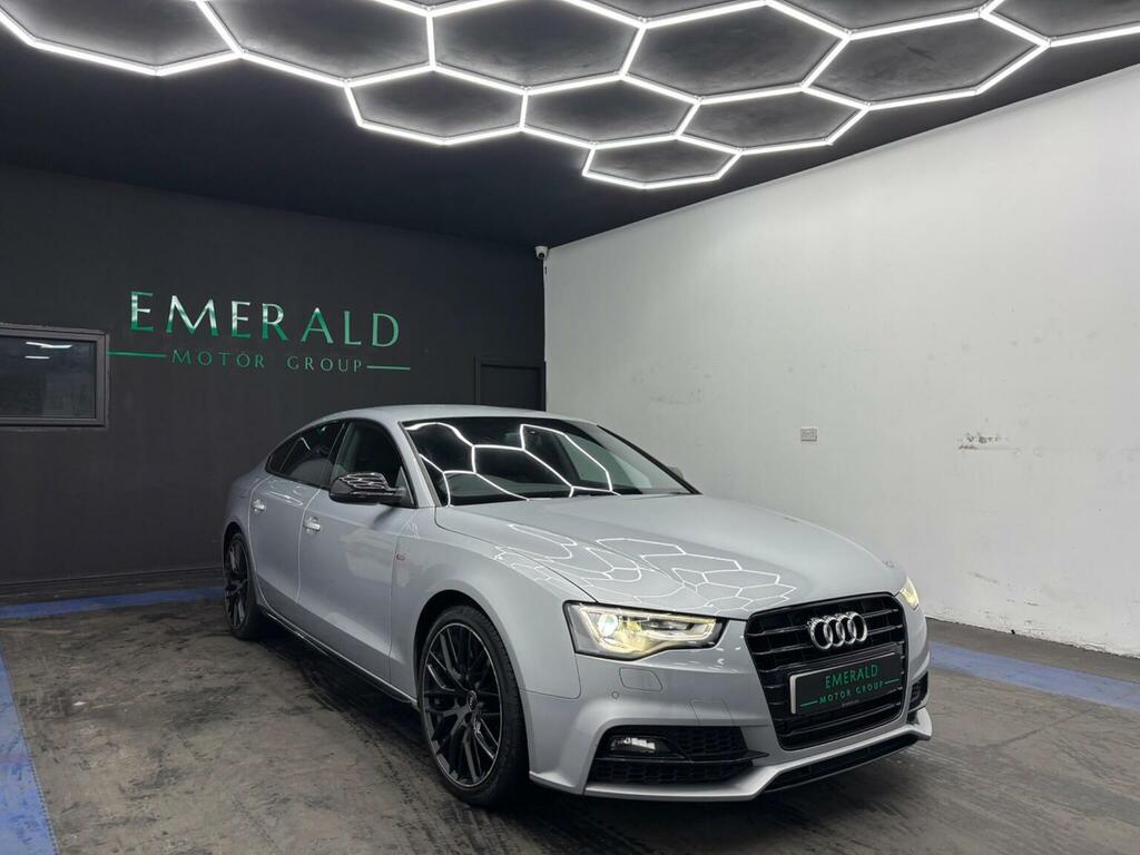 Audi A5 2.0 Tdi Black Edition Plus Sportback Multitronic E MT15WVO Silver #4