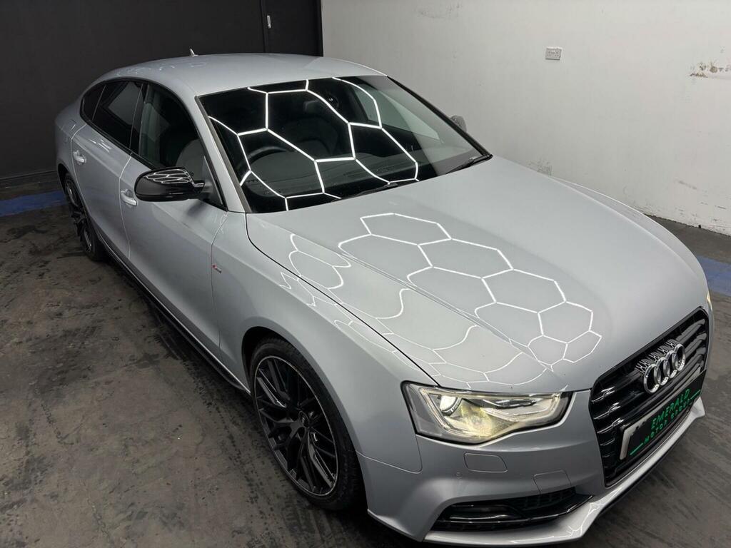 Audi A5 2.0 Tdi Black Edition Plus Sportback Multitronic E MT15WVO Silver #6