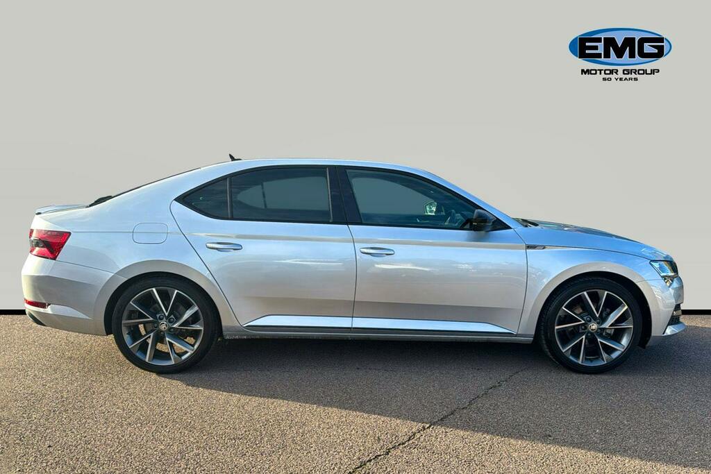 Skoda Superb 1.5 Tsi Act Sportline Plus Hatchback Ds Silver #3