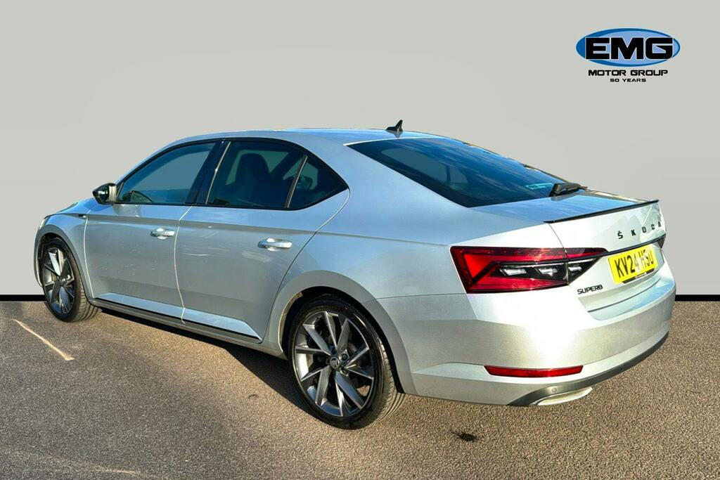 Skoda Superb 1.5 Tsi Act Sportline Plus Hatchback Ds Silver #4