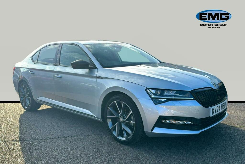 Skoda Superb 1.5 Tsi Act Sportline Plus Hatchback Ds Silver