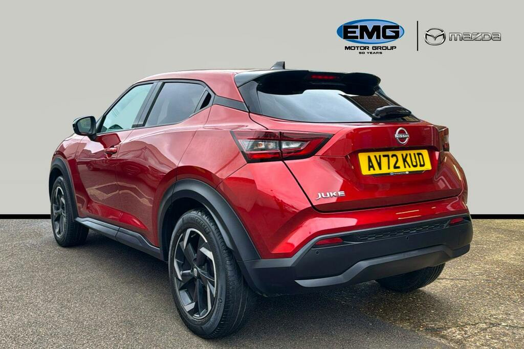 Nissan Juke 1.0 Dig T N Connecta Suv Ss AV72KUD Red #4