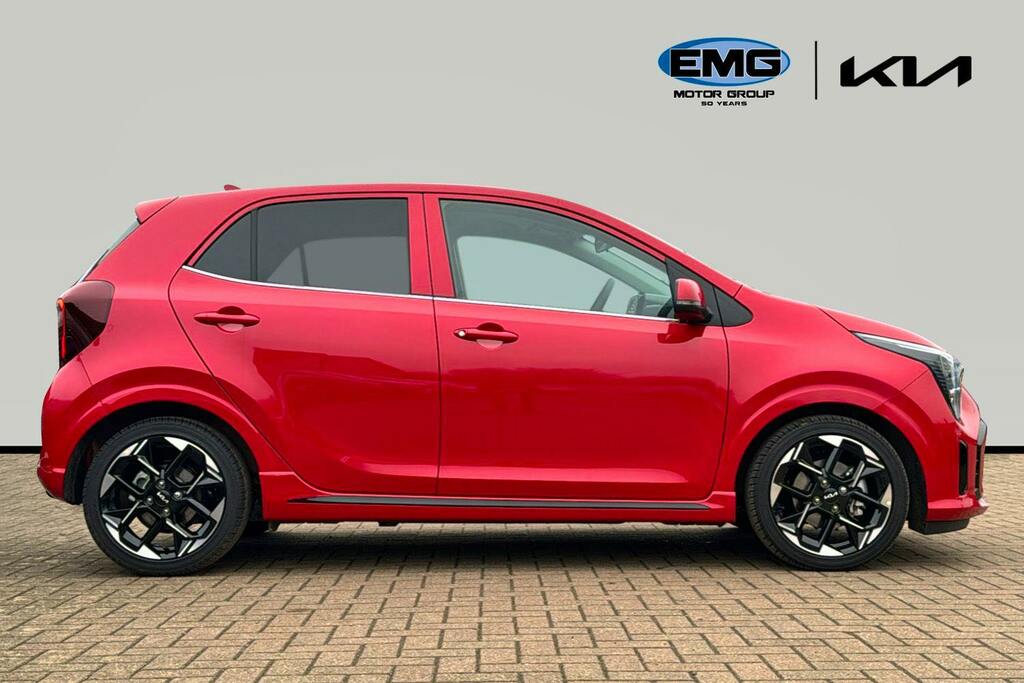 Kia Picanto 1.0 Gt Line Hatchback Ss AE75UOX Red #3