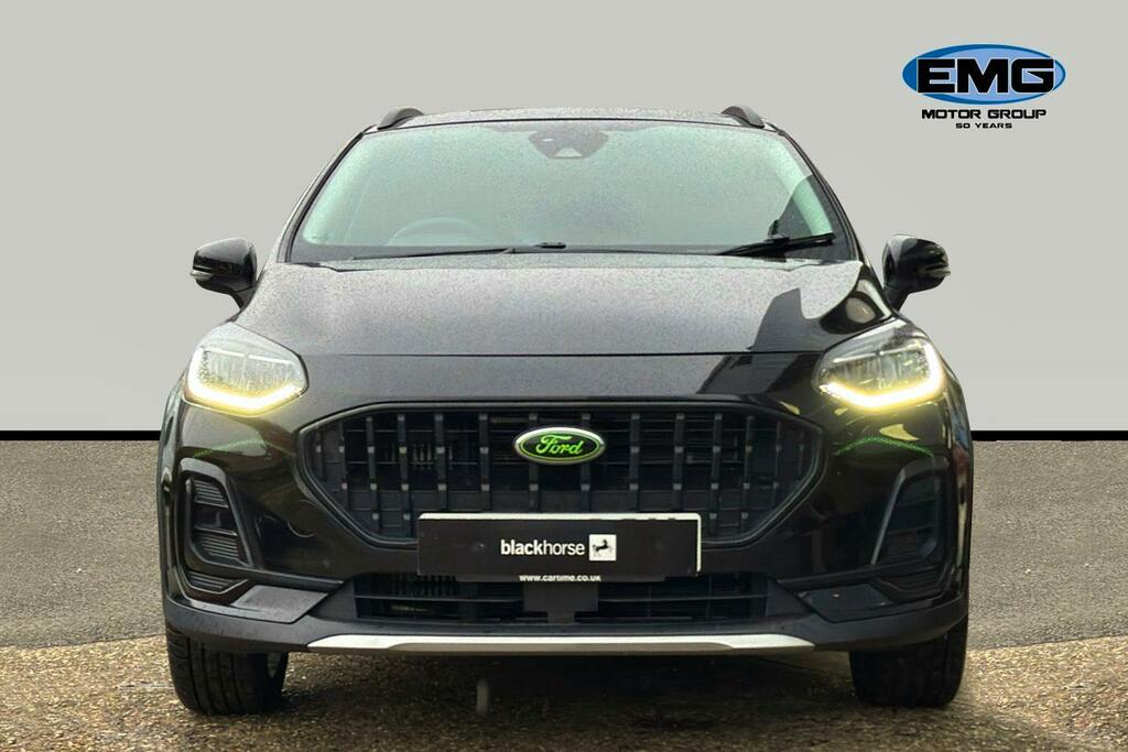 Ford Fiesta 1.0T Ecoboost Active X Hatchback YO23GCU Black #2