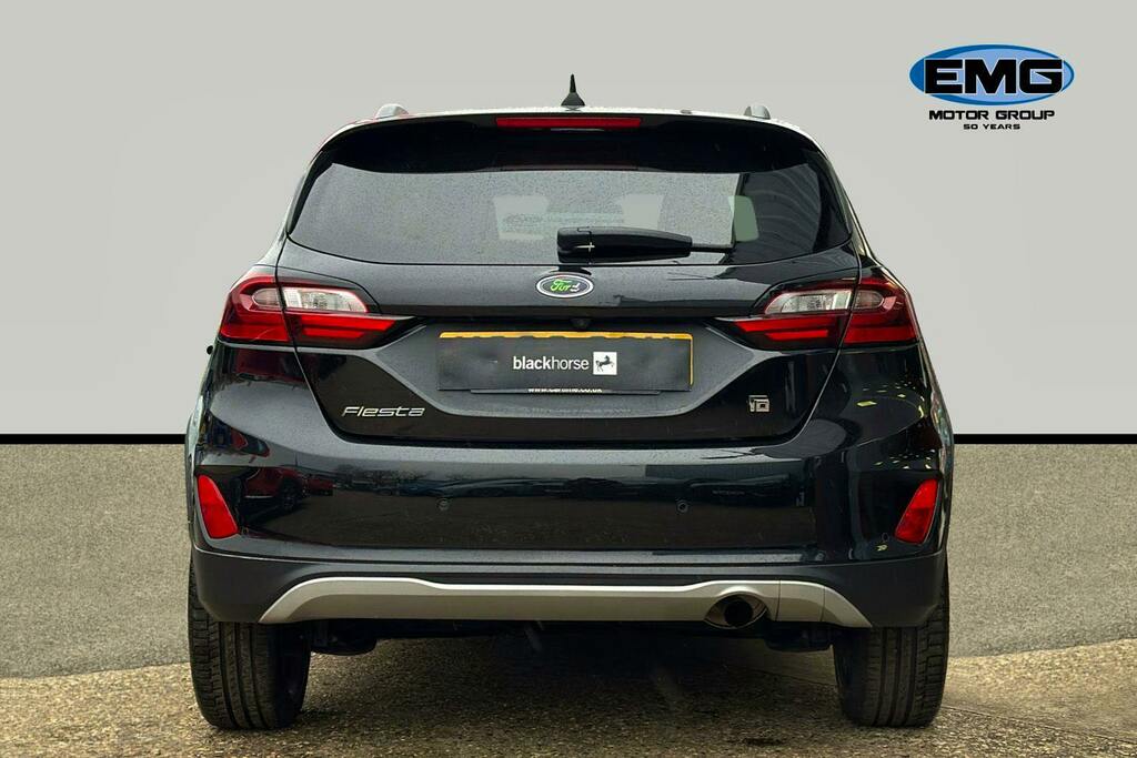 Ford Fiesta 1.0T Ecoboost Active X Hatchback YO23GCU Black #5