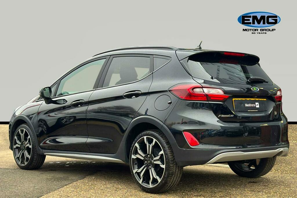 Ford Fiesta 1.0T Ecoboost Active X Hatchback YO23GCU Black #4