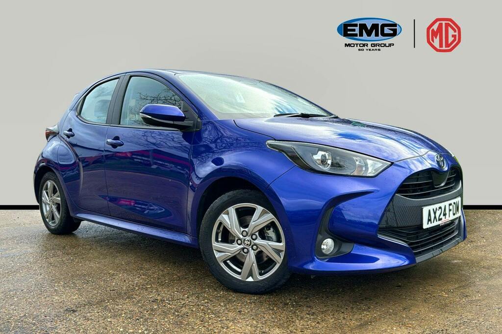 Toyota Yaris 1.5 Vvt H Icon Hatchback Hybrid E Cvt Blue