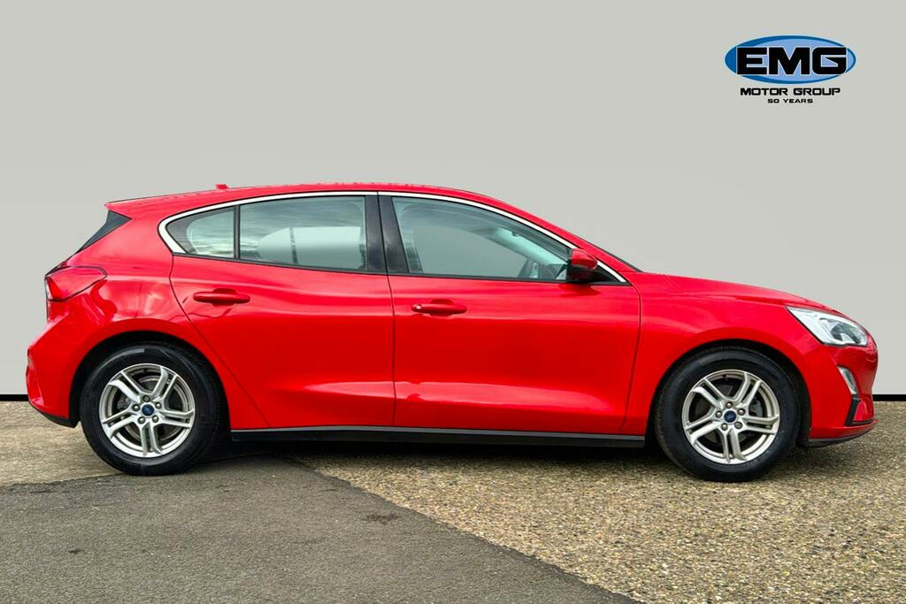 Ford Focus 1.5 Ecoblue Zetec Hatchback S AJ69UGW Red #3