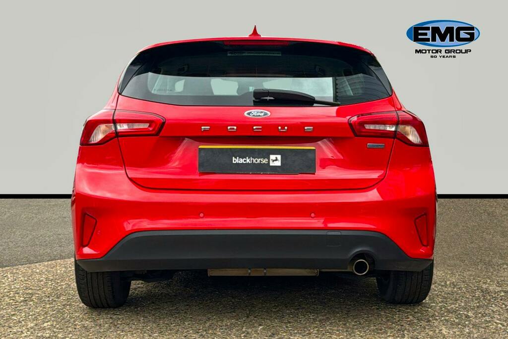 Ford Focus 1.5 Ecoblue Zetec Hatchback S AJ69UGW Red #5