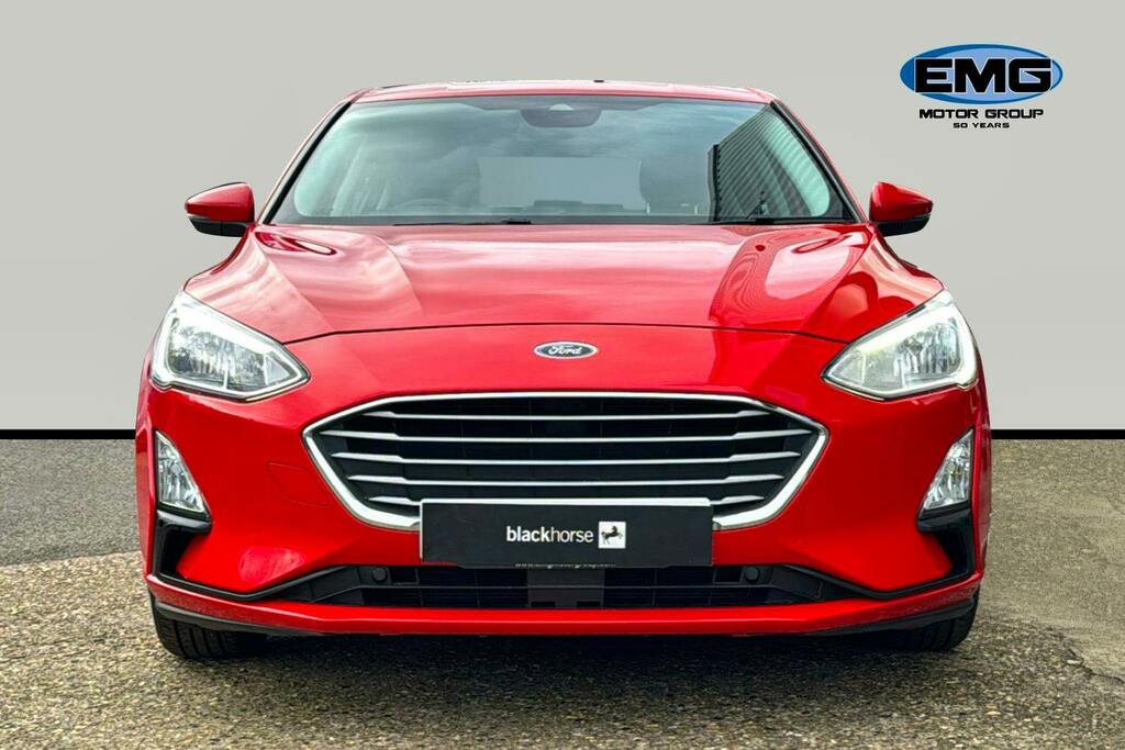 Ford Focus 1.5 Ecoblue Zetec Hatchback S AJ69UGW Red #2