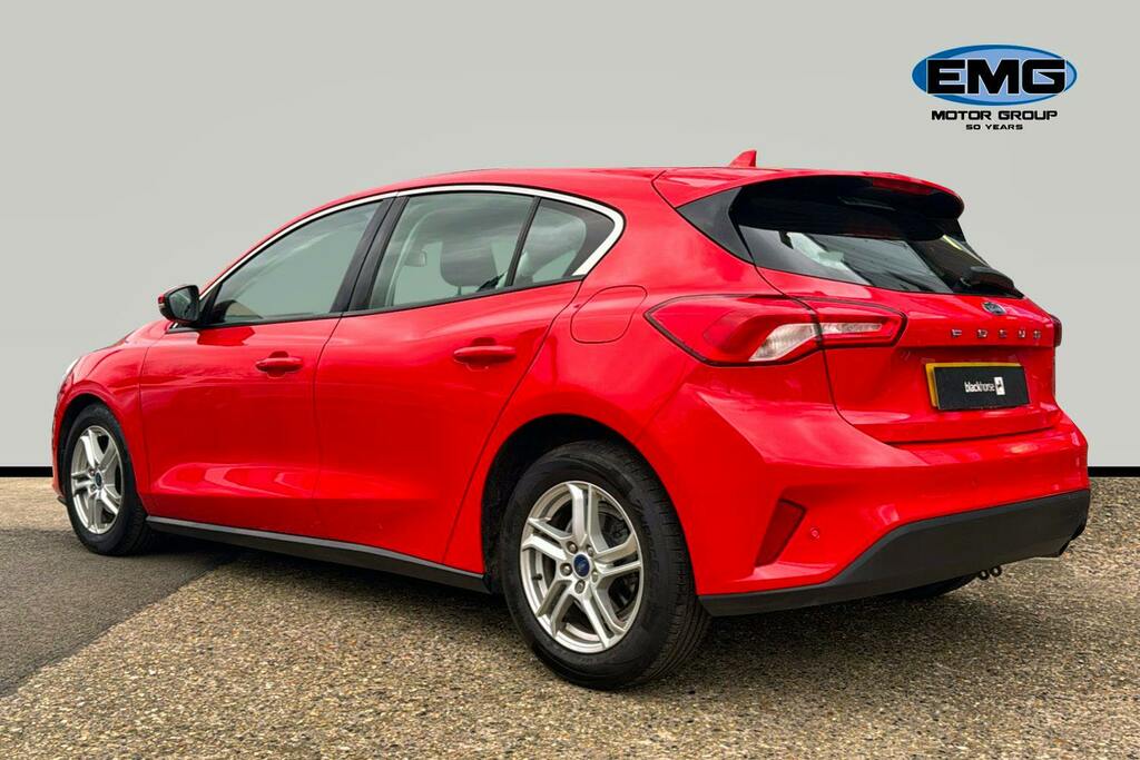 Ford Focus 1.5 Ecoblue Zetec Hatchback S AJ69UGW Red #4