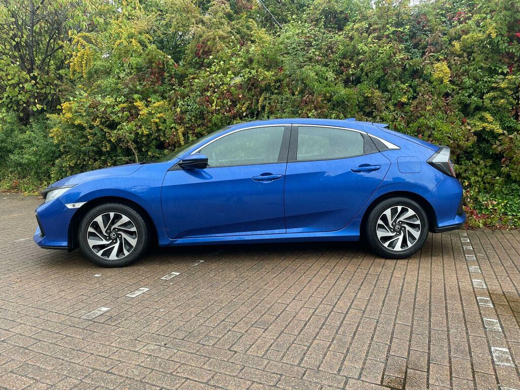 Honda Civic 1.0 Vtec Turbo Se Euro 6 Ss GJ17JUF Blue #5