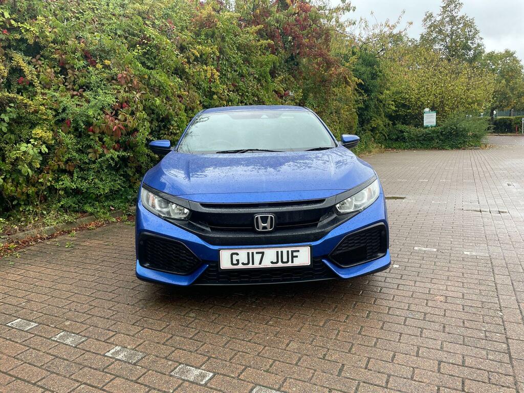 Honda Civic 1.0 Vtec Turbo Se Euro 6 Ss GJ17JUF Blue #6
