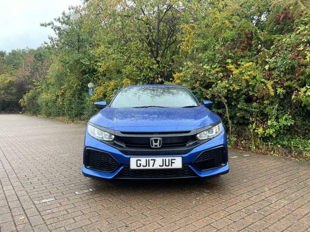 Honda Civic 1.0 Vtec Turbo Se Euro 6 Ss GJ17JUF Blue #3