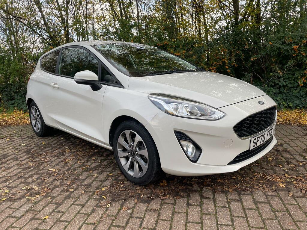 Ford Fiesta 1.0T Ecoboost Trend Euro 6 Ss White