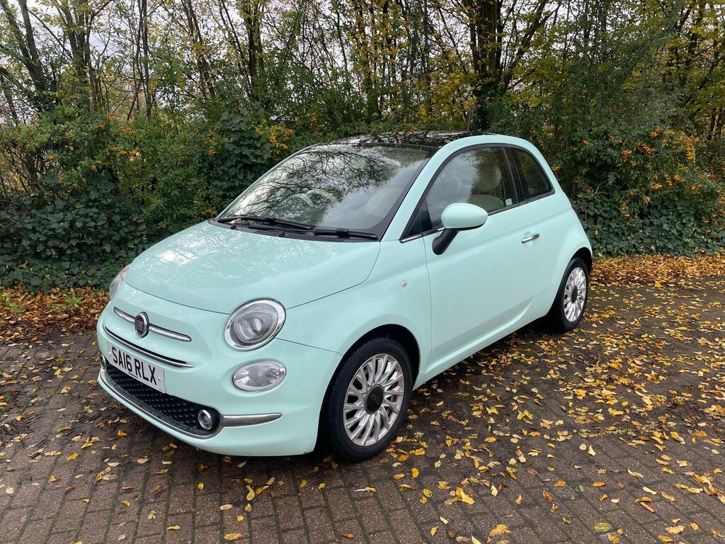 Fiat 500 1.2 Lounge Euro 6 Ss SA16RLX Green #4