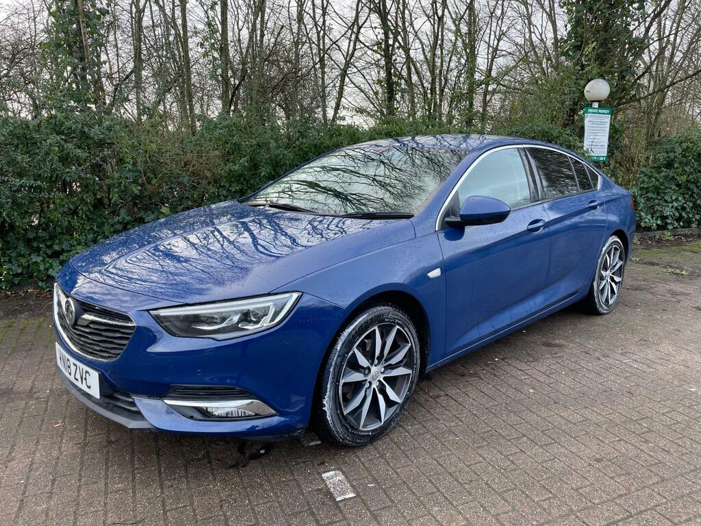 Vauxhall Insignia 1.5I Turbo Elite Nav Grand Sport Euro 6 Ss VN18ZVC Blue #4