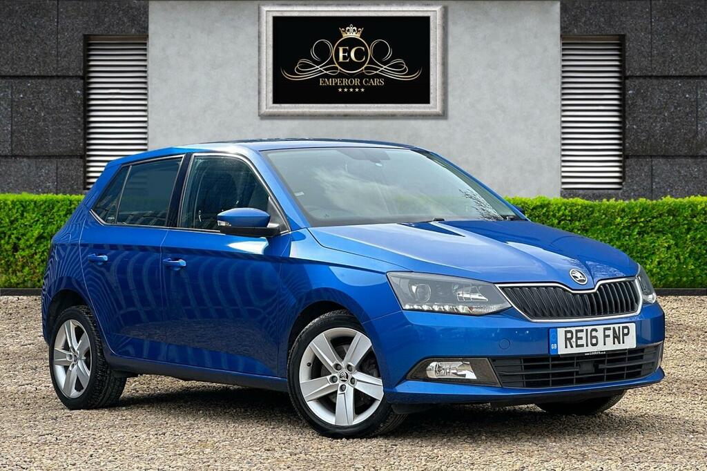 Skoda Fabia Hatchback 1.4 Tdi Se L 201616 Blue