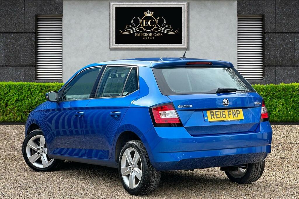 Skoda Fabia Hatchback 1.4 Tdi Se L 201616 Blue #3