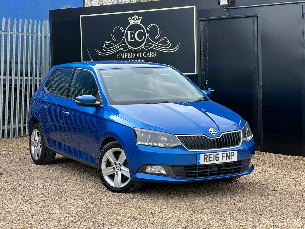 Skoda Fabia Hatchback 1.4 Tdi Se L 201616 Blue #6