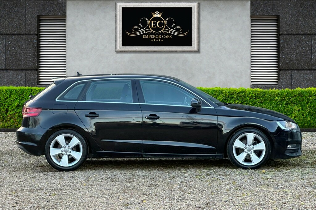 Audi A3 Hatchback 1.6 Tdi Sport 201363 KY63KYC Black #4