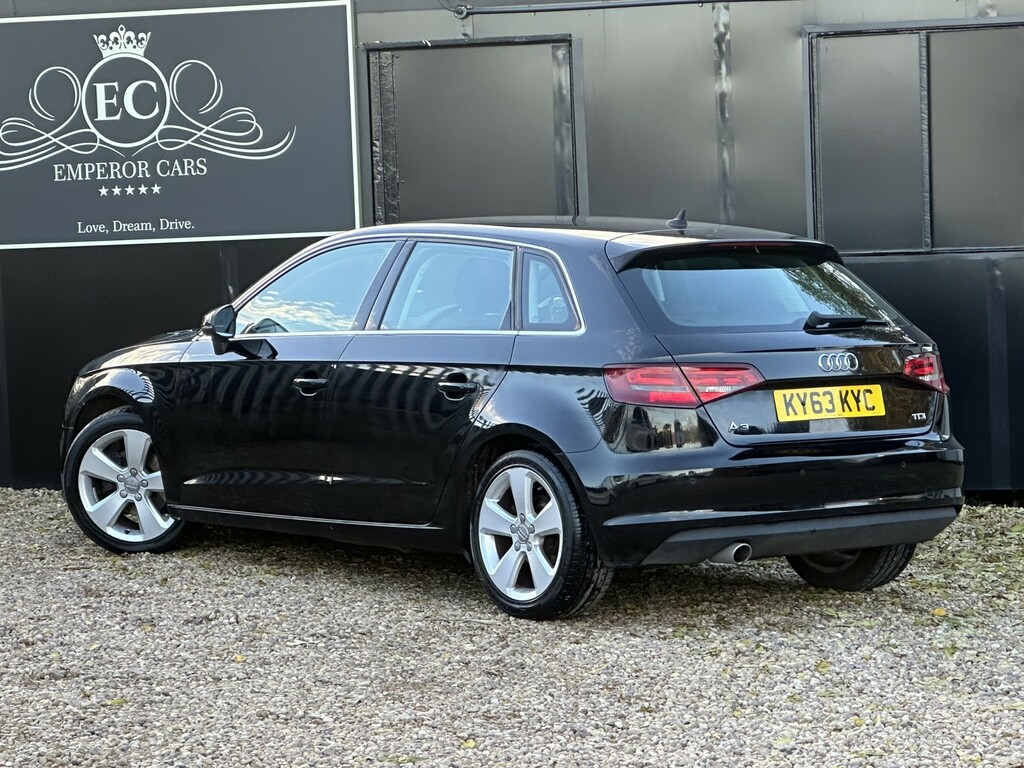 Audi A3 Hatchback 1.6 Tdi Sport 201363 KY63KYC Black #6