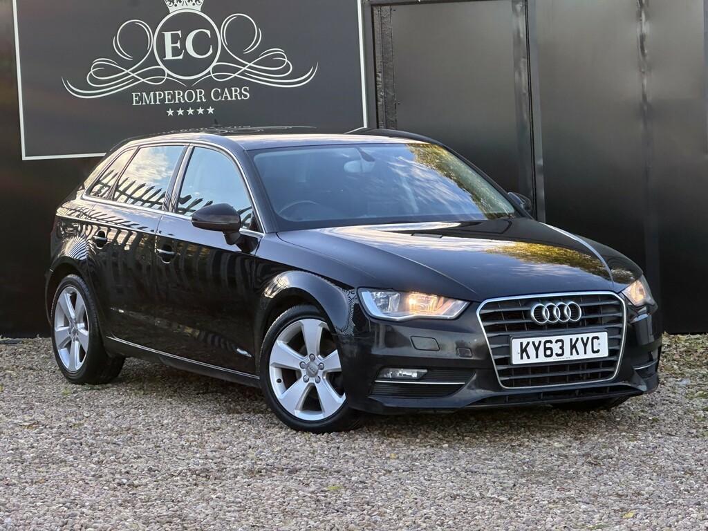 Audi A3 Hatchback 1.6 Tdi Sport 201363 KY63KYC Black #5