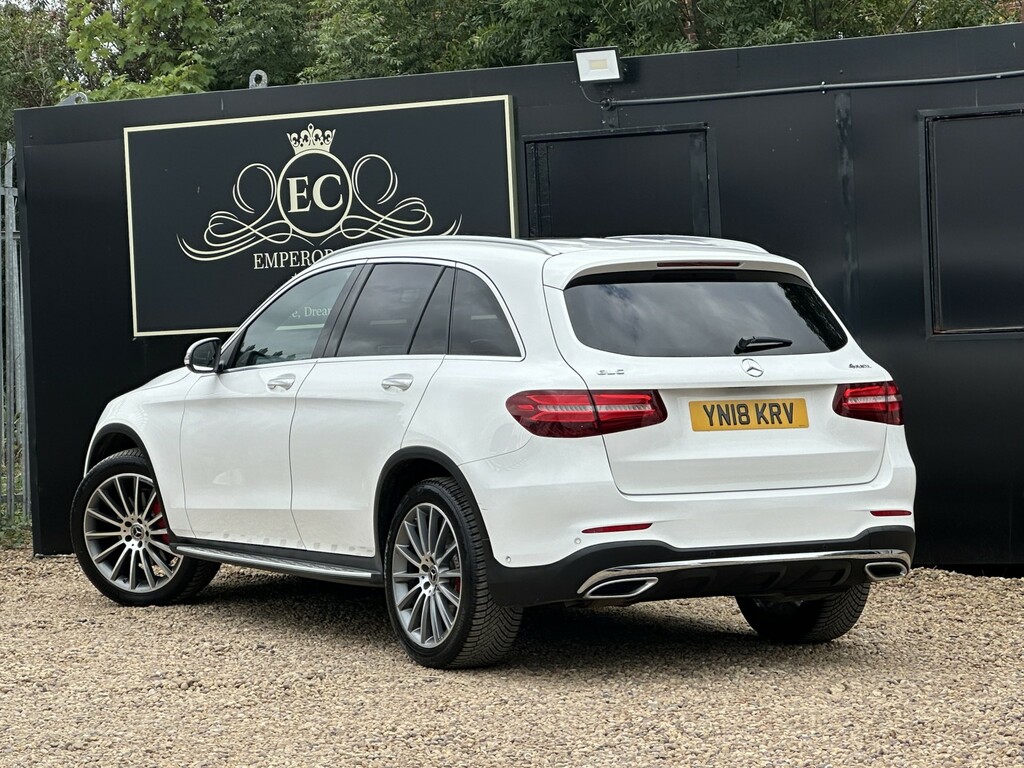 Mercedes-Benz GLC Class Suv 2.1 Glc220d Amg Line 201818 YN18KRV White #4