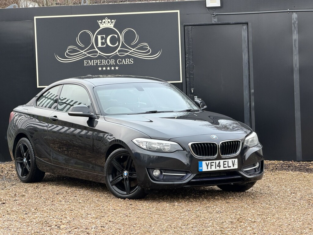 BMW 2 Series Gran Coupe Coupe 2.0 220D Sport Coupe 201414 YF14ELV Black #3