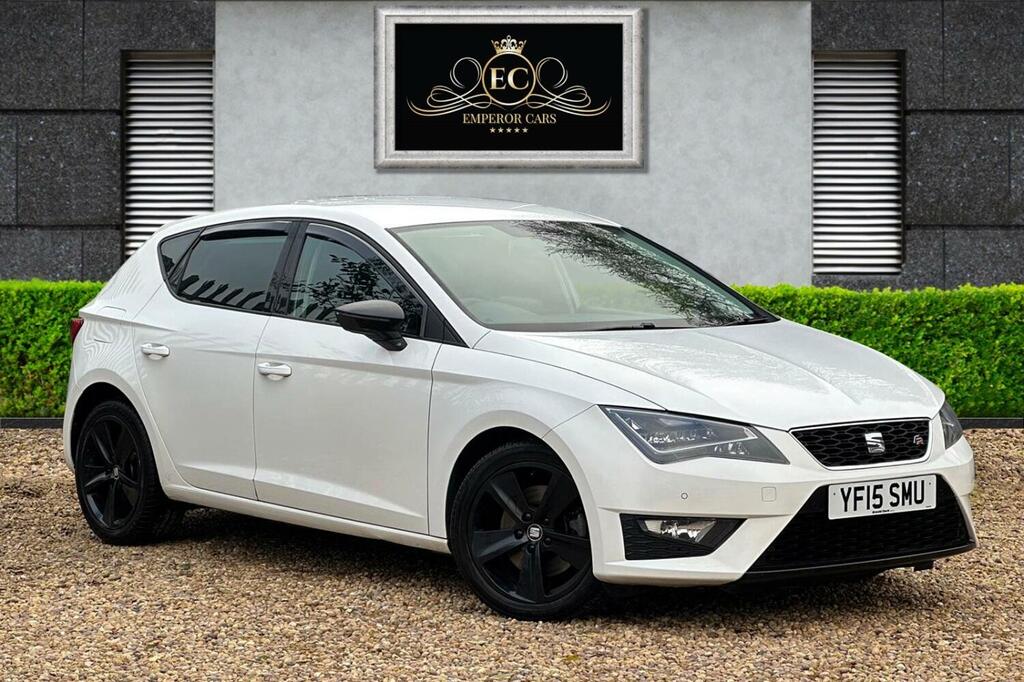 Seat Leon Hatchback 2.0 Tdi Cr Fr 201515 White
