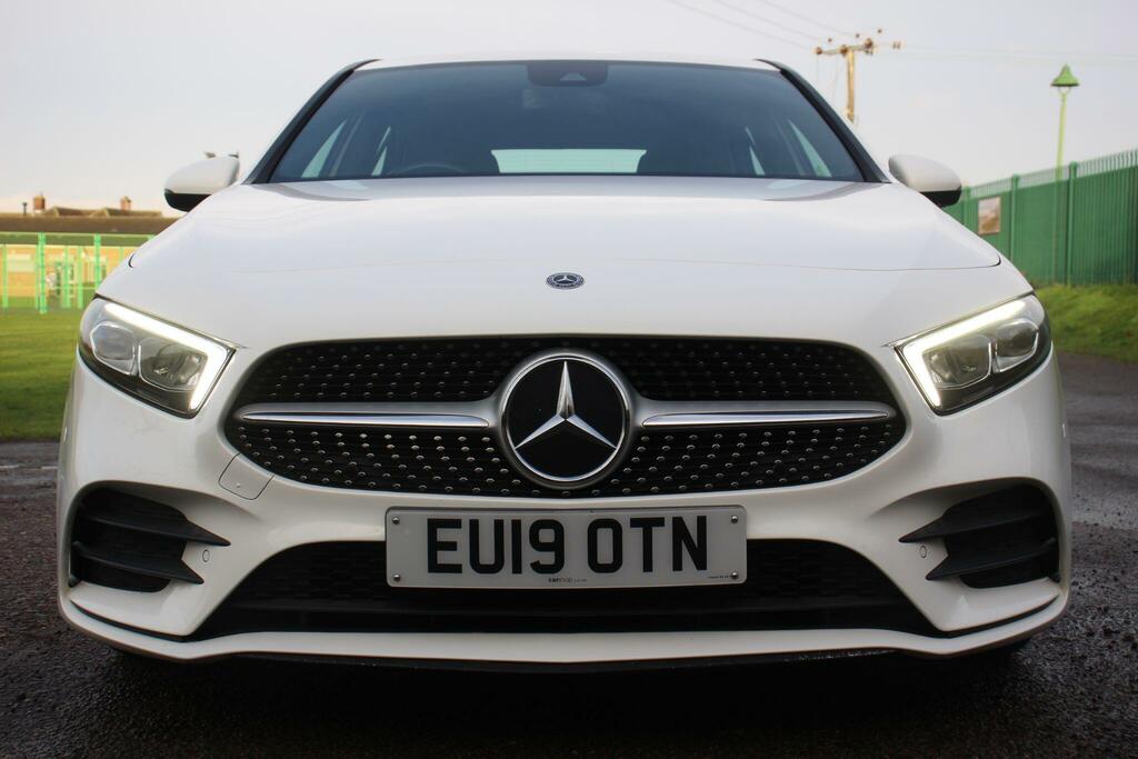 Mercedes-Benz A Class 1.3 A180 Amg Line Executive Euro 6 Ss EU19OTN White #2