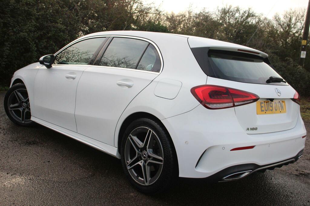 Mercedes-Benz A Class 1.3 A180 Amg Line Executive Euro 6 Ss EU19OTN White #6
