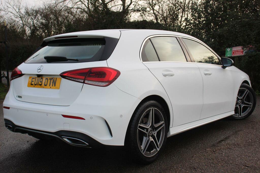 Mercedes-Benz A Class 1.3 A180 Amg Line Executive Euro 6 Ss EU19OTN White #4