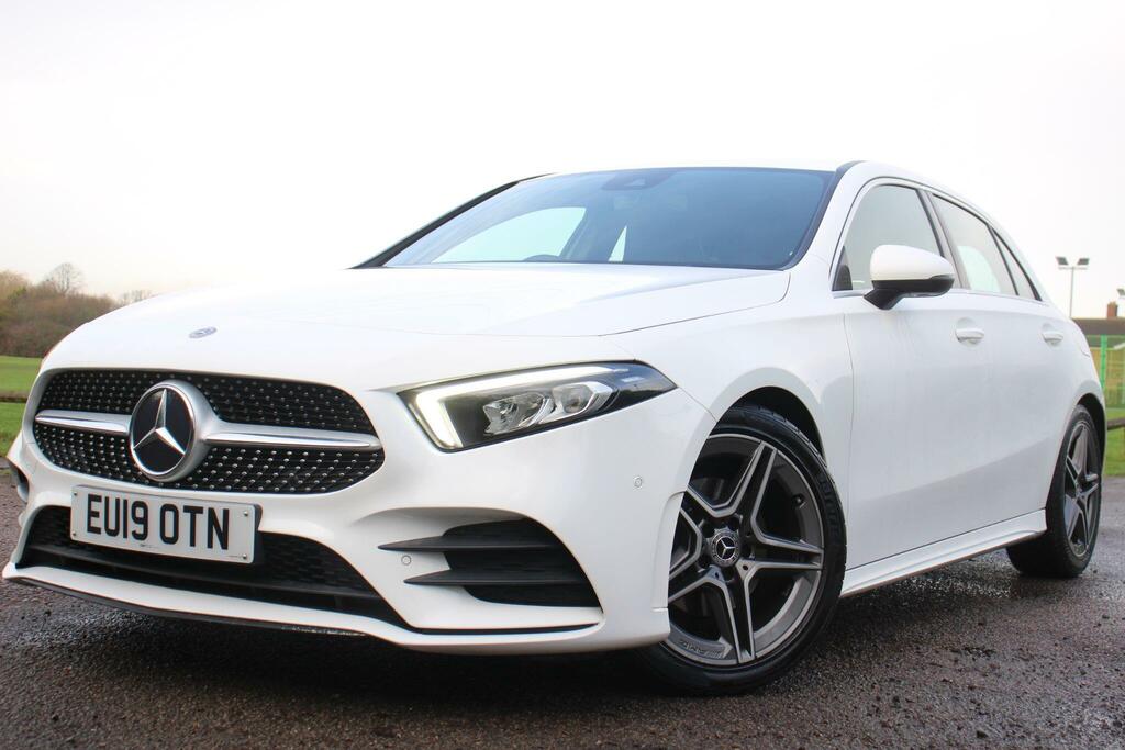 Mercedes-Benz A Class 1.3 A180 Amg Line Executive Euro 6 Ss White
