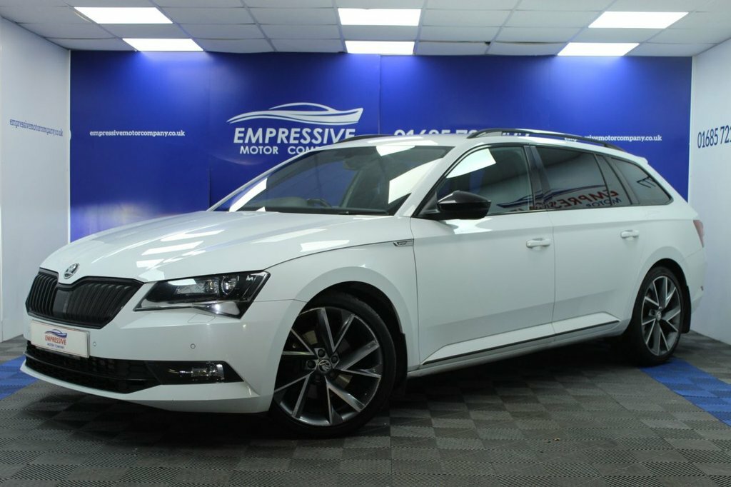 Skoda Superb 2L Sportline SL19XAH White #3