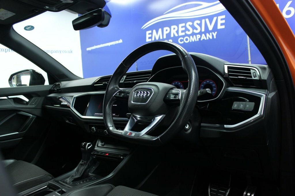 Audi Q3 1.5L Black Edition YH21GXU Orange #5