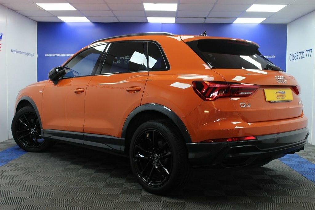 Audi Q3 1.5L Black Edition YH21GXU Orange #2