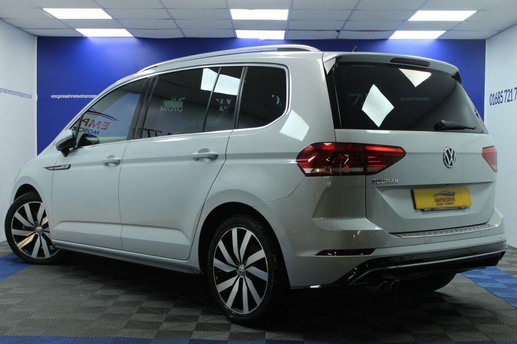Volkswagen Touran 2L R-line Silver #4