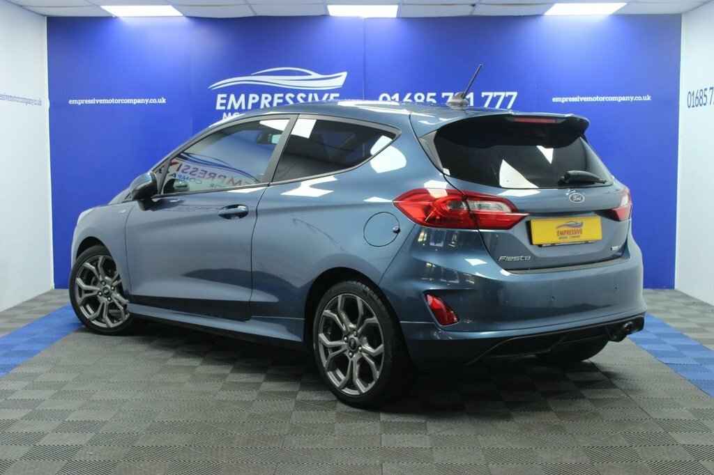 Ford Fiesta 1L St-line Edition CK70NVG Blue #2