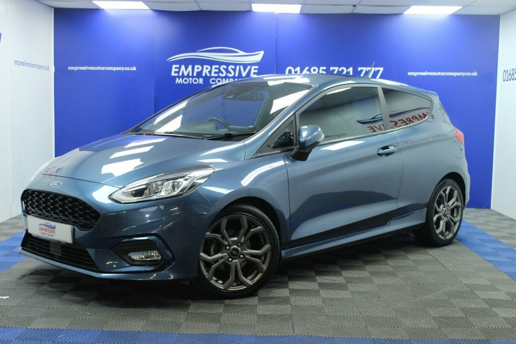 Ford Fiesta 1L St-line Edition CK70NVG Blue #3