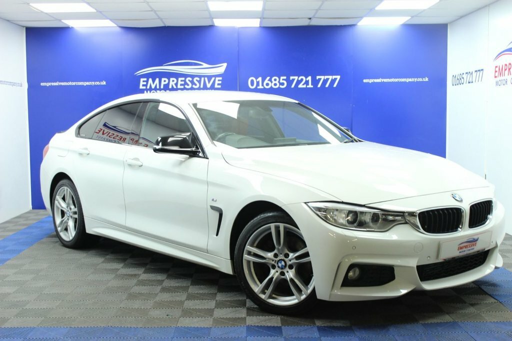 BMW 4 Series Gran Coupe 2L M Sport LG66OYV White #2