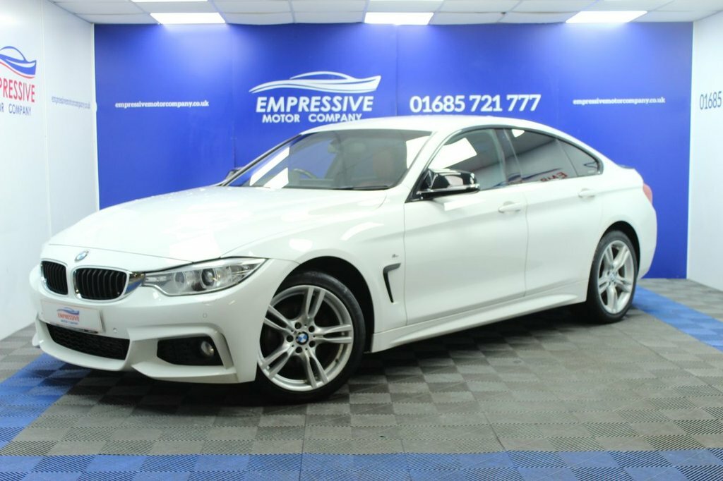 BMW 4 Series Gran Coupe 2L M Sport LG66OYV White #4