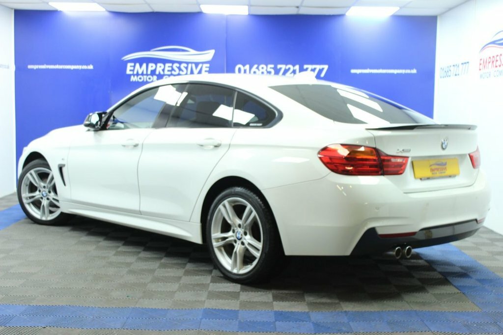 BMW 4 Series Gran Coupe 2L M Sport LG66OYV White #3