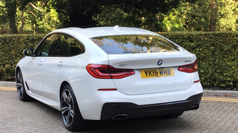 BMW 6 Series 630D M Sport YK19MHB White #2