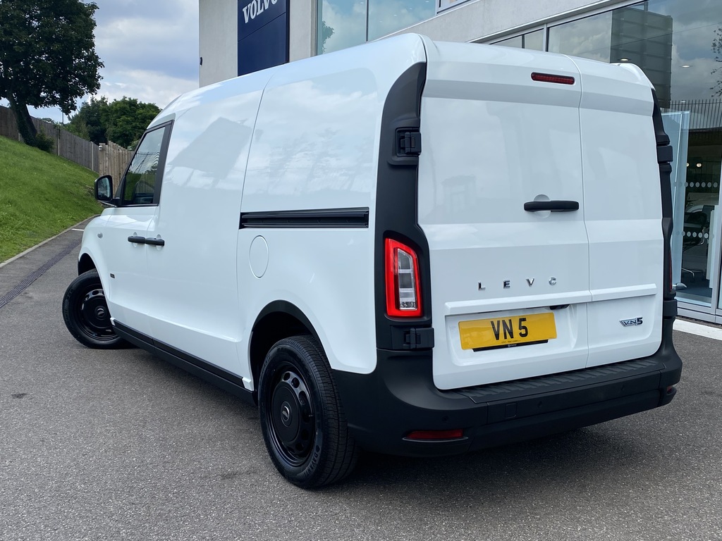 LEVC VN5 110Kw 31Kwh City Van LF71FLZ White #2