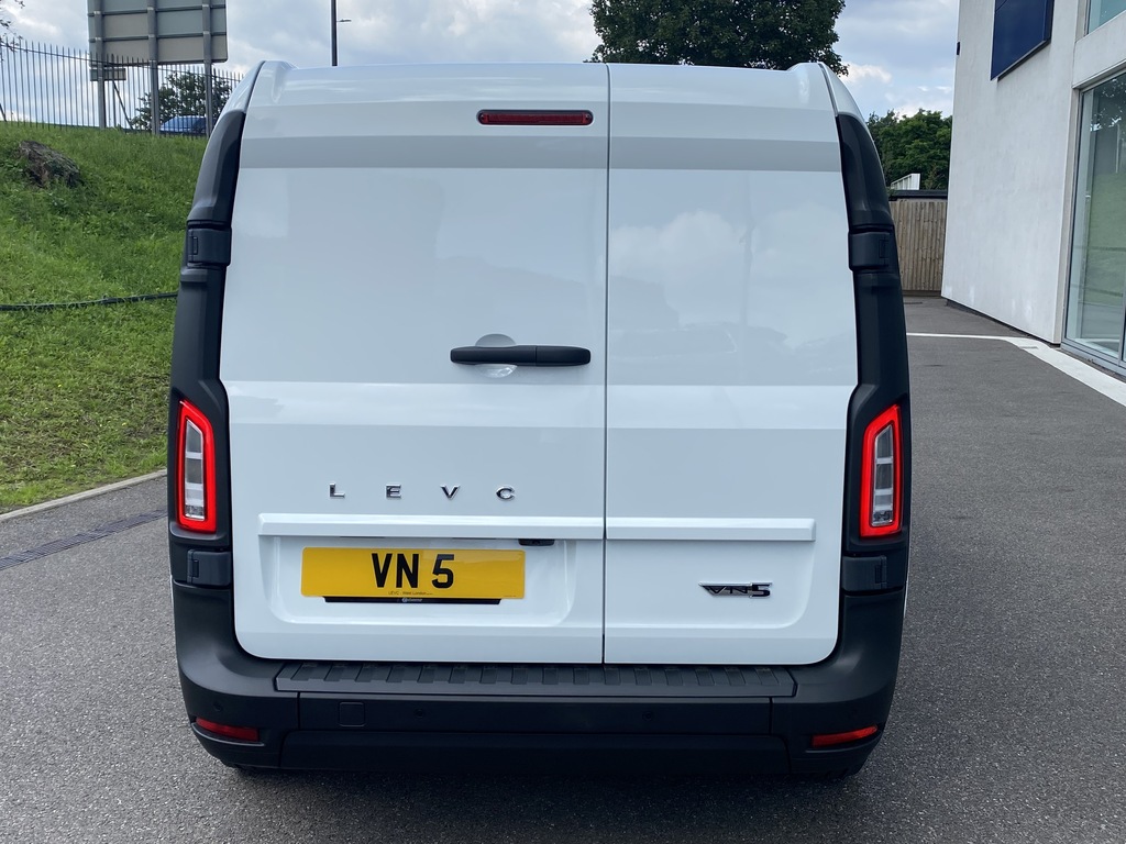 LEVC VN5 110Kw 31Kwh City Van LF71FLZ White #3