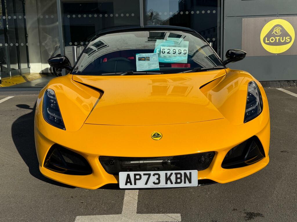 Lotus Emira 3.5 V6 First Edition Euro 6 AP73KBN Yellow #2