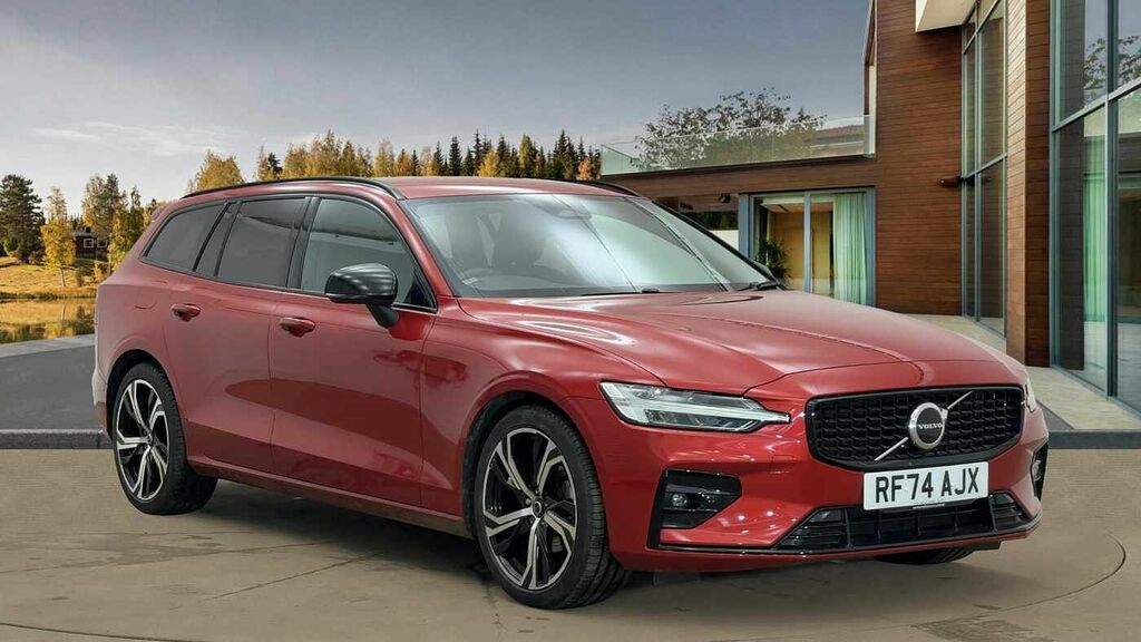 Volvo V60 Plus, B4 Mild Hybrid, Dark Red
