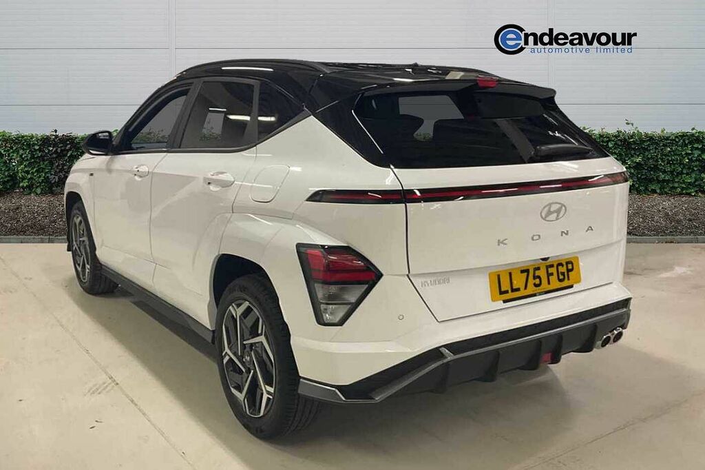 Hyundai Kona 1.6T 138 N Line Dct LL75FGP White #3