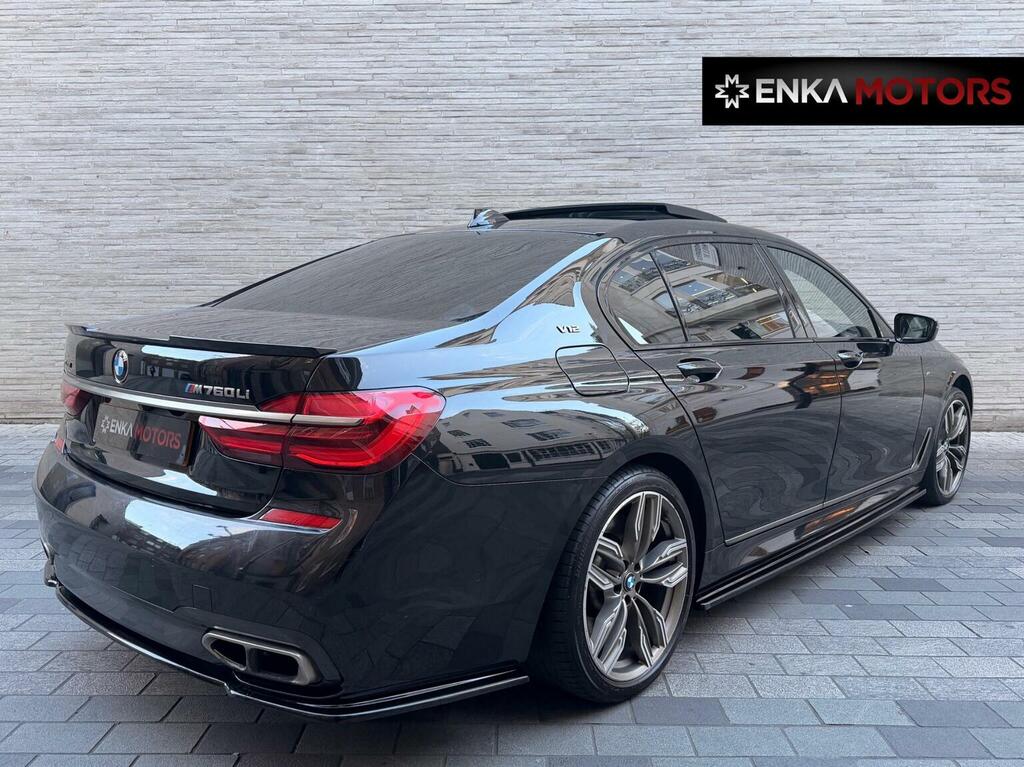 BMW 7 Series 6.6 M760l V12 Xdrive Euro 6 Black #5
